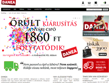Tablet Screenshot of danea.hu