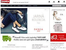 Tablet Screenshot of danea.sk