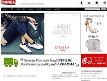 Tablet Screenshot of danea.cz